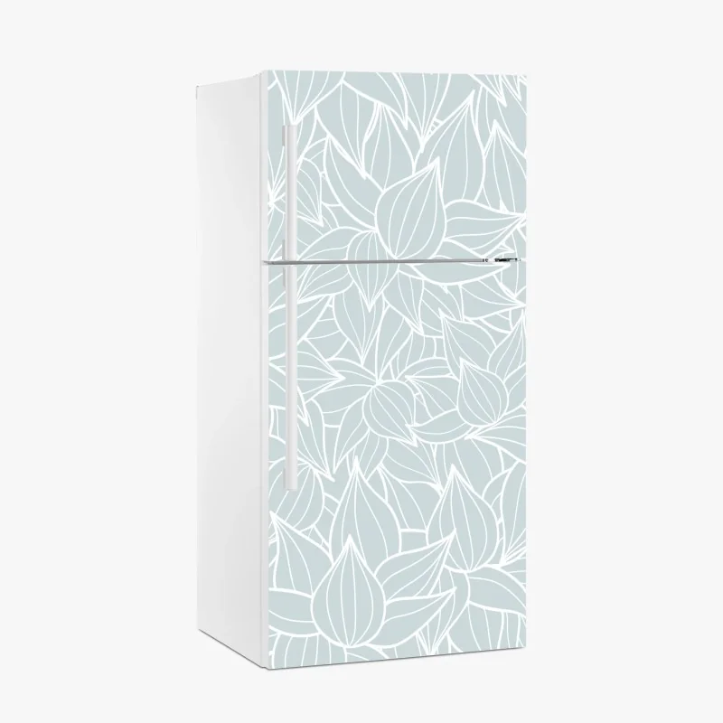 Kühlschrankaufkleber ruhiger bambuswald mit pfad – Wallnifity®