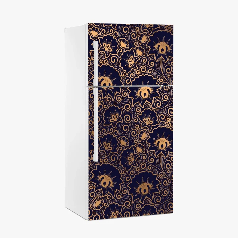 Kühlschrankaufkleber majestätisches porträt eines schwarzen panthers – Wallnifity®