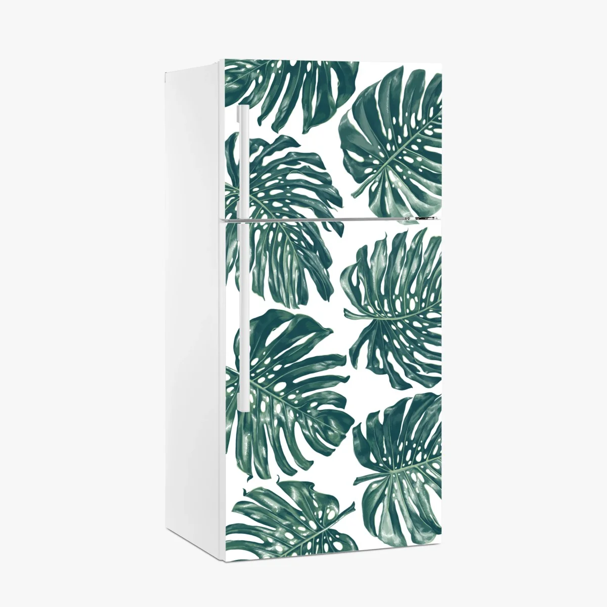 Kühlschrankaufkleber monstera blatt botanisches muster – Wallnifity®