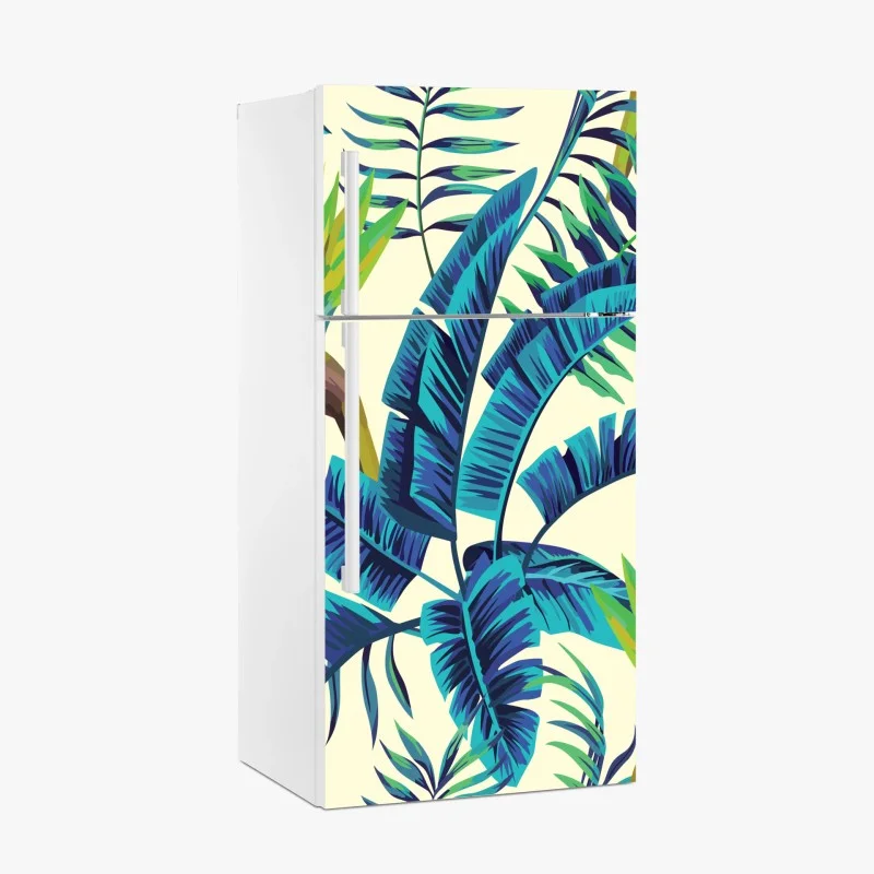 Kühlschrankaufkleber schwarzer marmor mit weißen adern – Wallnifity®