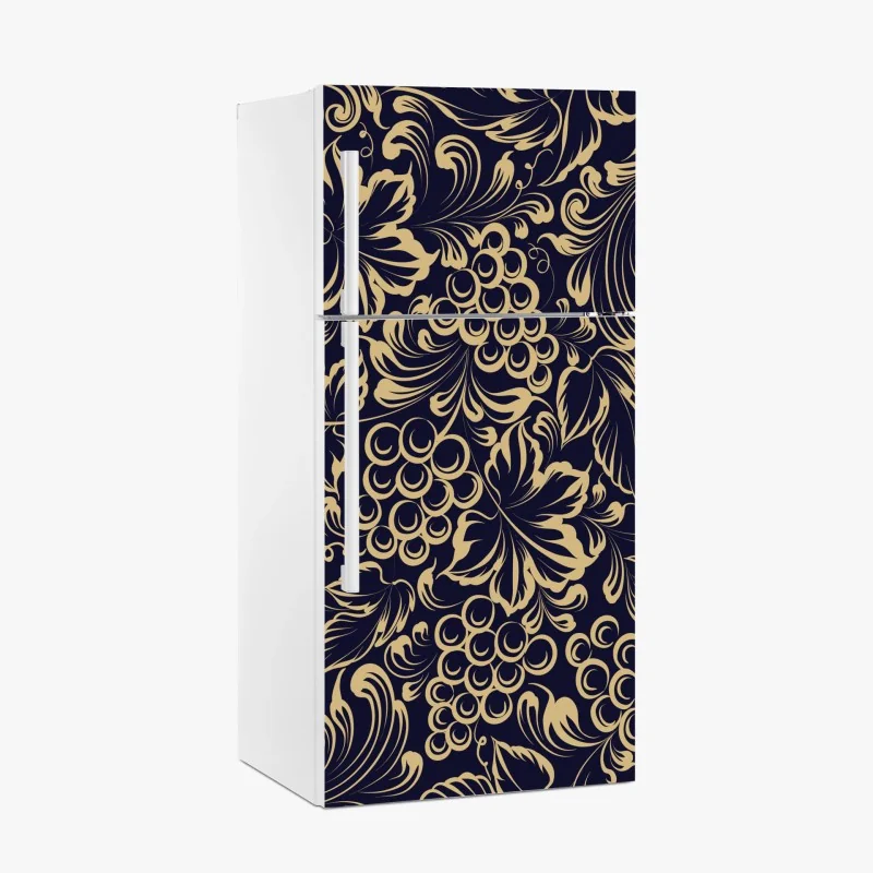 Kühlschrankaufkleber New York skyline bei nacht – Wallnifity®