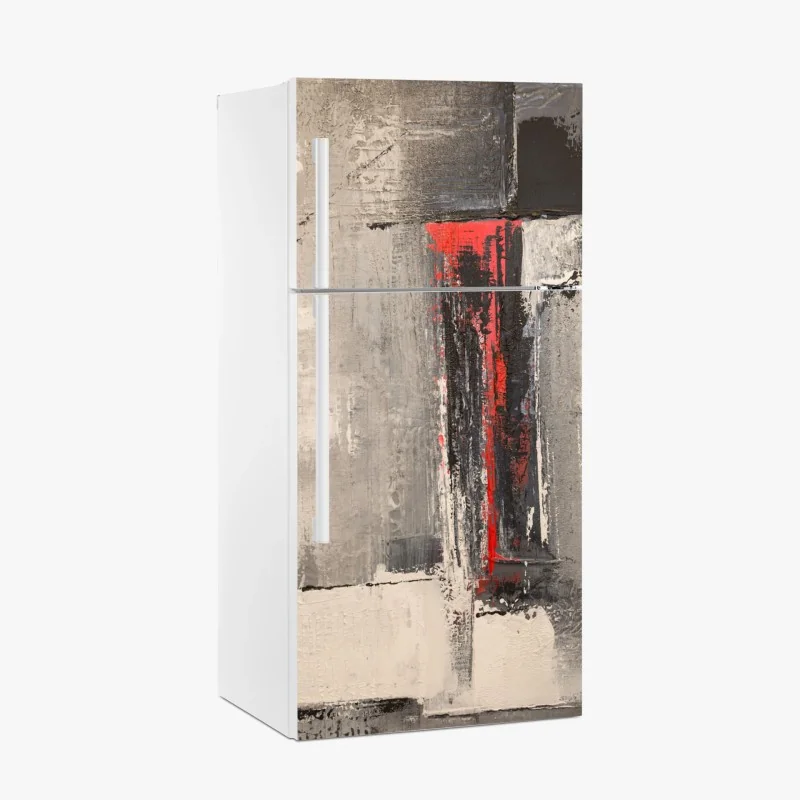 Kühlschrankaufkleber ruhiger bambuswald mit pfad – Wallnifity®