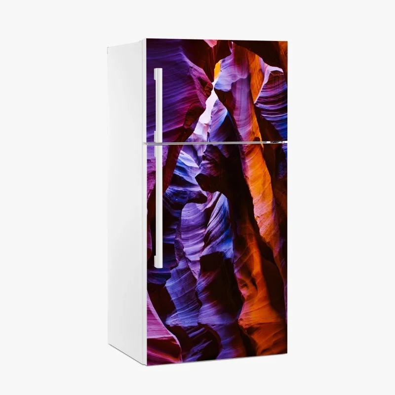 Kühlschrankaufkleber lebhafte felsformationen in der schlucht