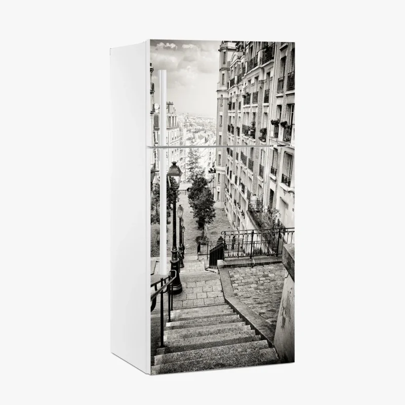 Kühlschrankaufkleber goldene sanddünen minimalistisches landschaftsbild – Wallnifity®