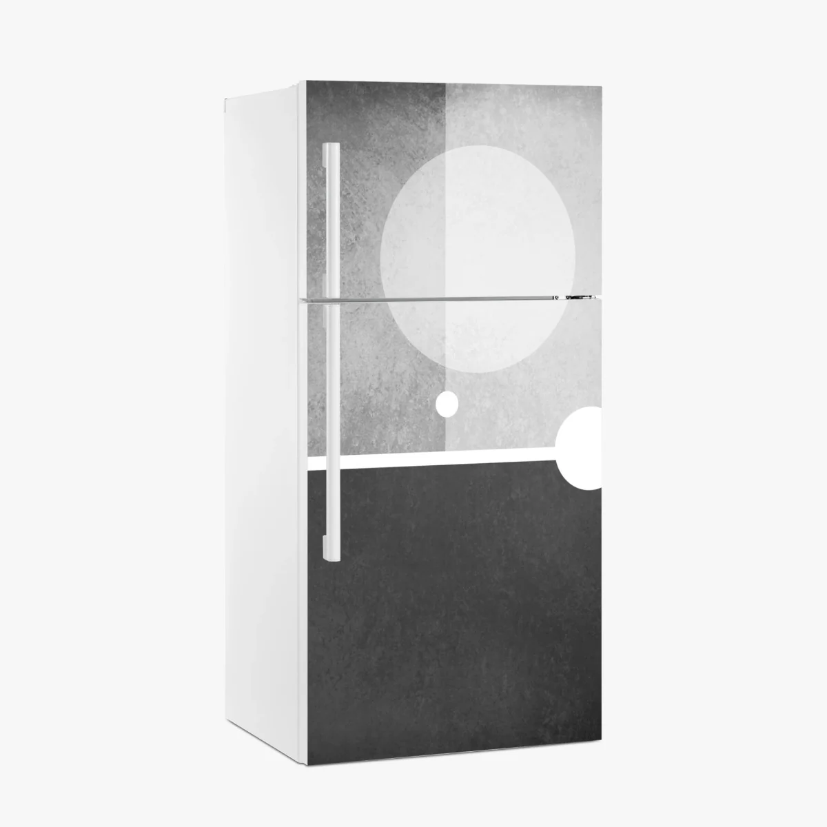 Kühlschrankaufkleber minimalistische geometrische komposition – Wallnifity®