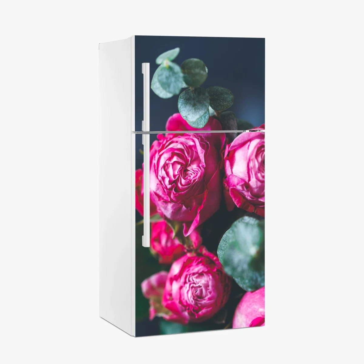 Kühlschrankaufkleber rosenbouquet makroaufnahme – Wallnifity®