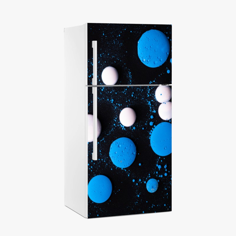 Kühlschrankaufkleber minimalistische geometrische komposition – Wallnifity®