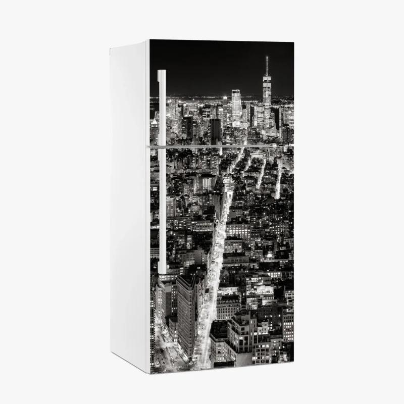 Kühlschrankaufkleber leuchtende gelbe sonnenblumen in nahaufnahme – Wallnifity®