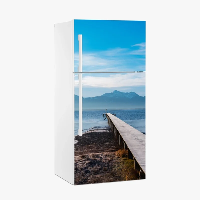 Kühlschrankaufkleber lebendiger sonnenblumenstrauß vor dunklem hintergrund – Wallnifity®