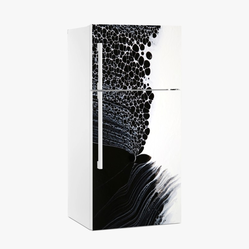 Kühlschrankaufkleber monochromes zellmuster