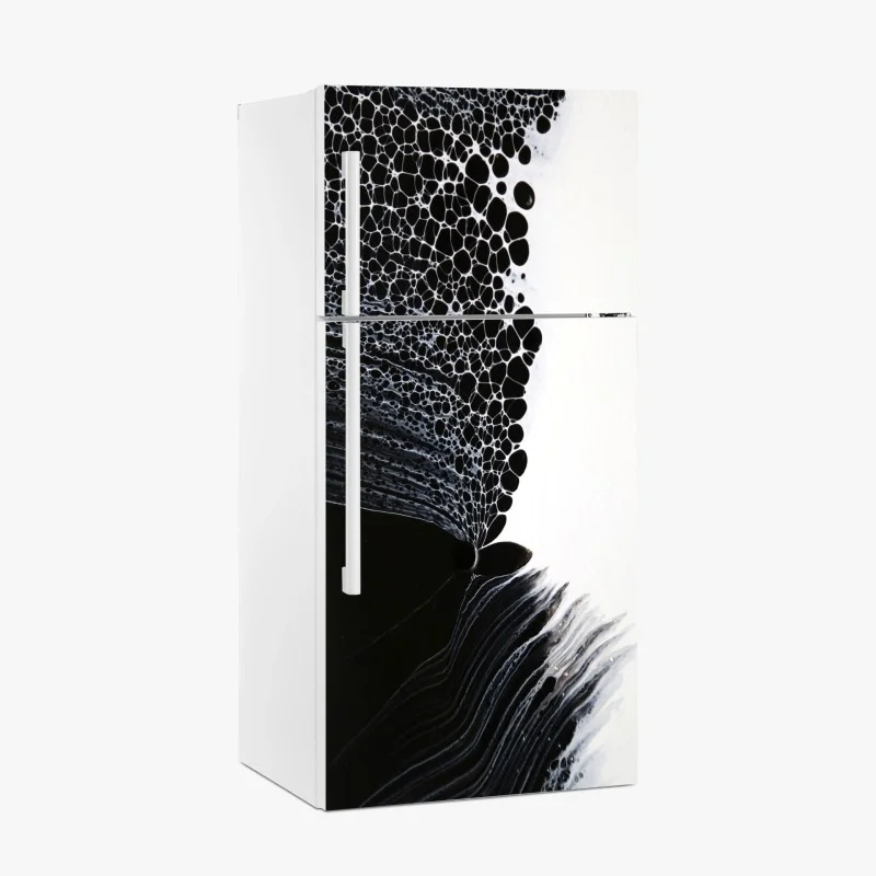 Kühlschrankaufkleber monochromes zellmuster