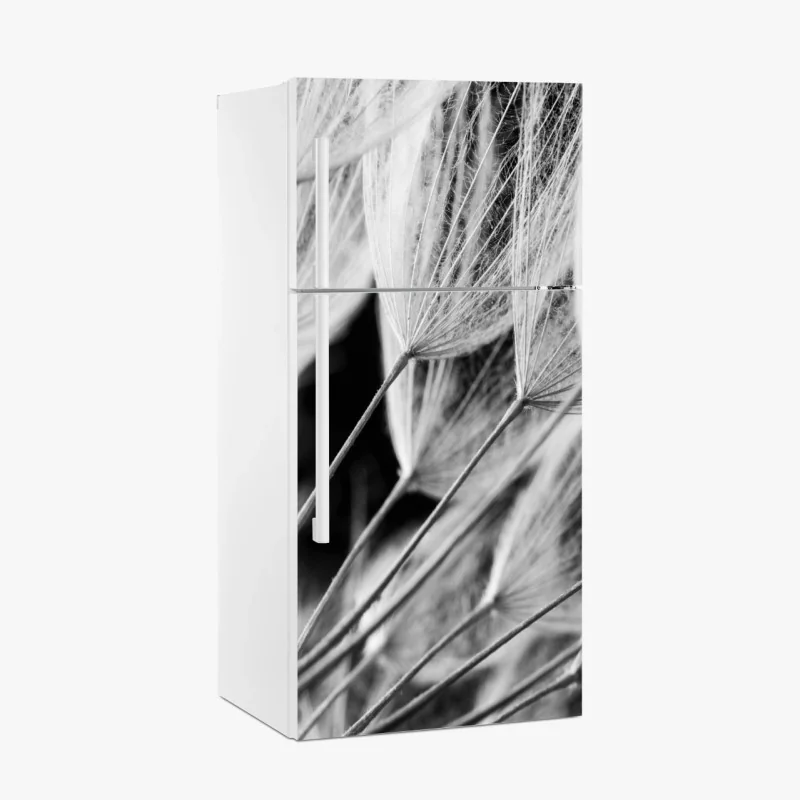 Kühlschrankaufkleber sanfte blaue abstrakte blume nahaufnahme – Wallnifity®