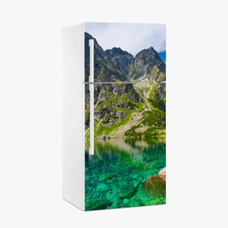 Kühlschrankaufkleber osmanisches ebru marmormuster – Wallnifity®