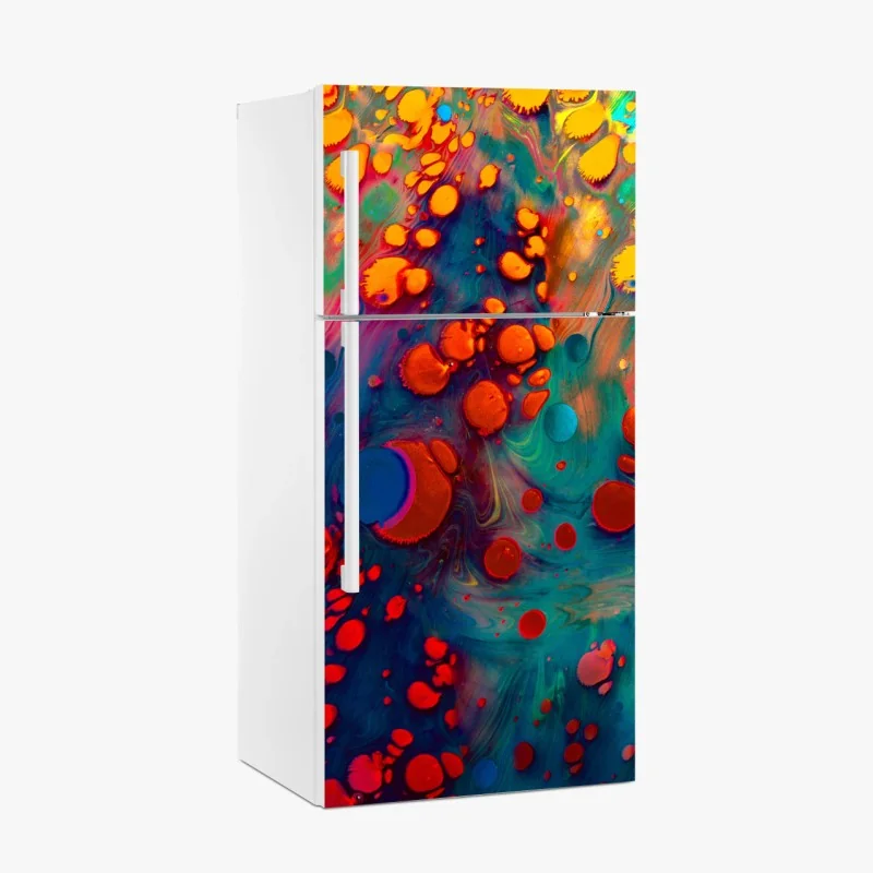 Kühlschrankaufkleber freche schwarze katze mit attitude – Wallnifity®