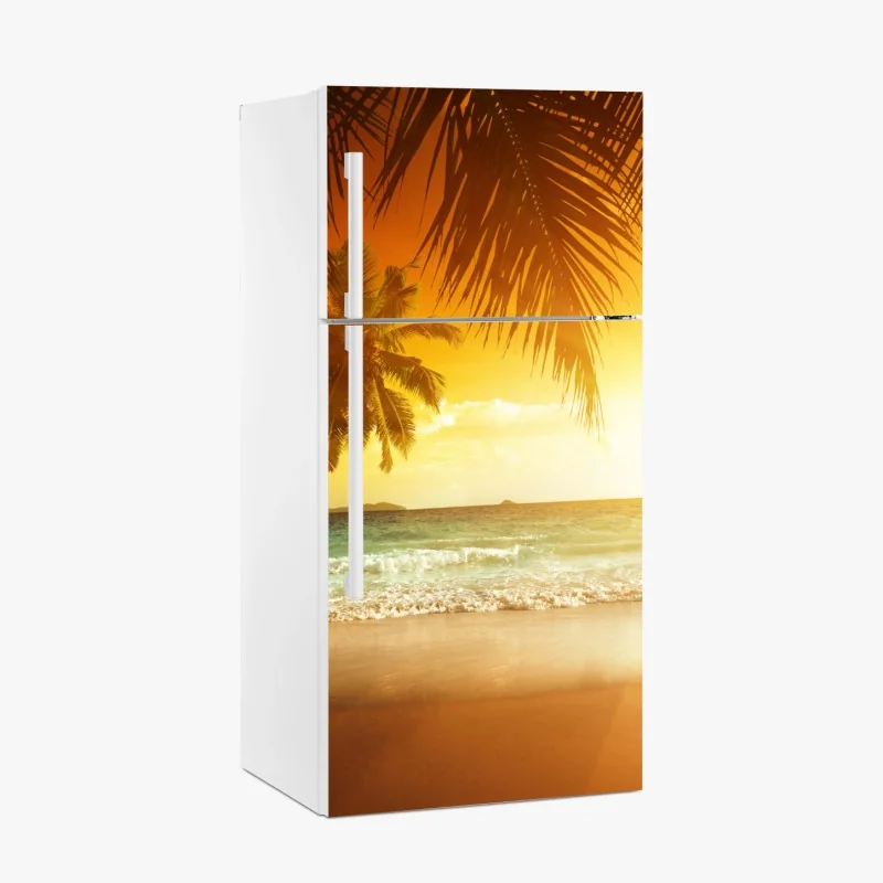 Kühlschrankaufkleber dramatische graue wolkenlandschaft – Wallnifity®