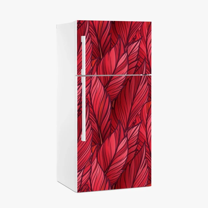 Kühlschrankaufkleber goldener sonnenuntergang über bergen – Wallnifity®