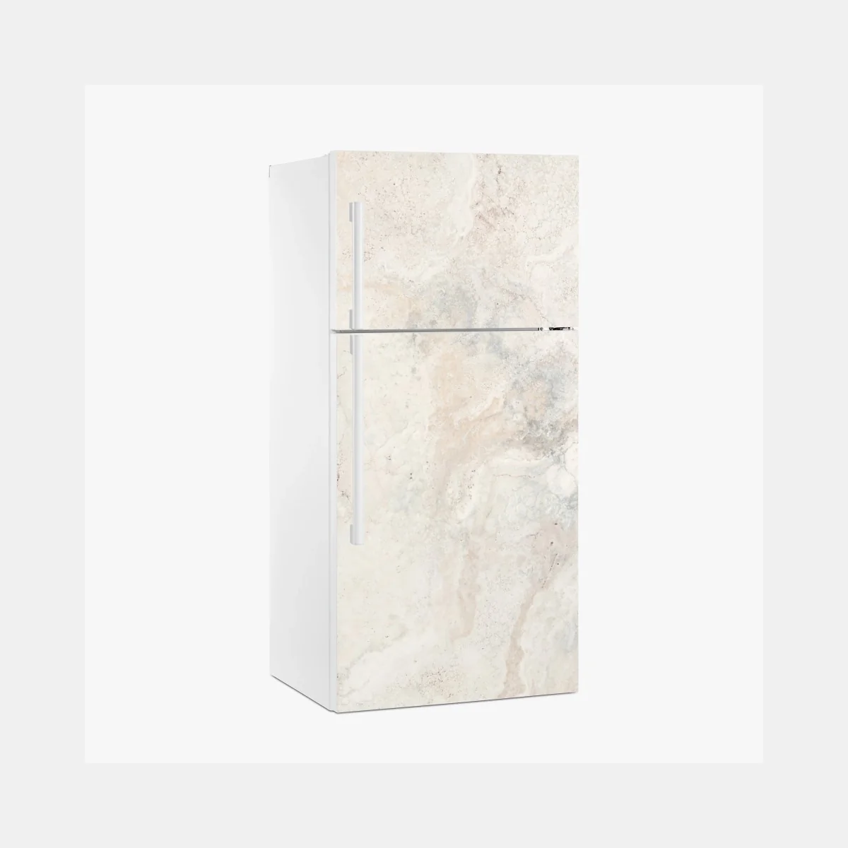 Kühlschrankaufkleber weiche beige marmorstruktur – Wallnifity®