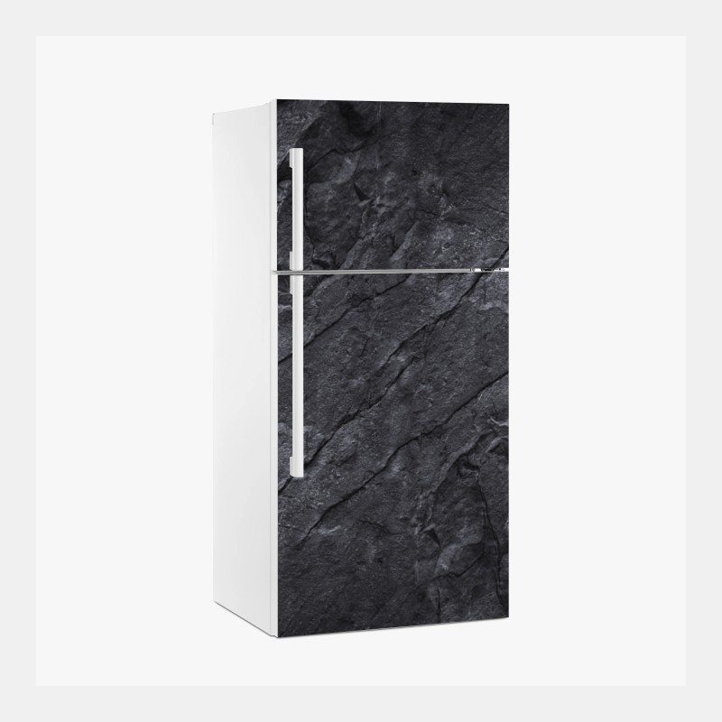 Kühlschrankaufkleber dunkle steintextur