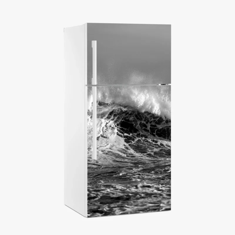 Kühlschrankaufkleber lebendiger blauer iris-bund – Wallnifity®