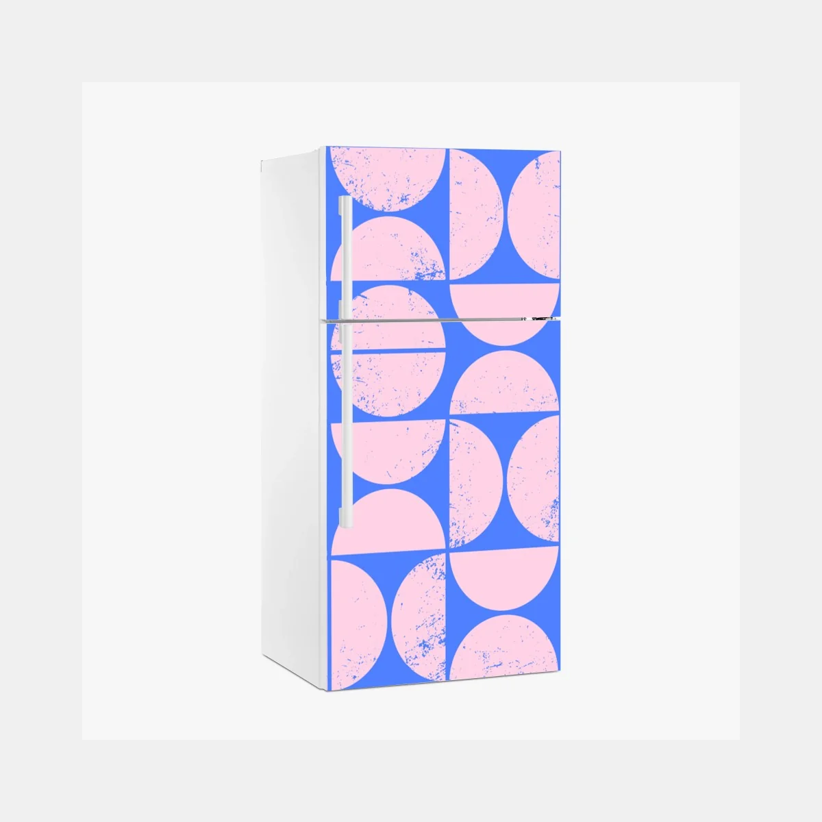 Kühlschrankaufkleber pastell geometrisches kreismuster – Wallnifity® Kühlschrankaufkleber pastell geometrisches kreismuster – Wallnifity®