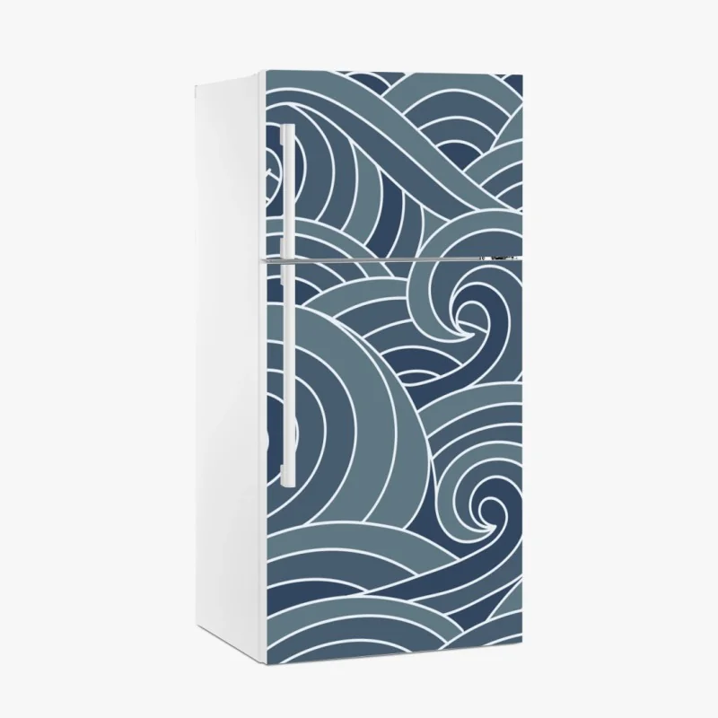 Kühlschrankaufkleber Hongkong skyline bei nacht vom Victoria Peak – Wallnifity®