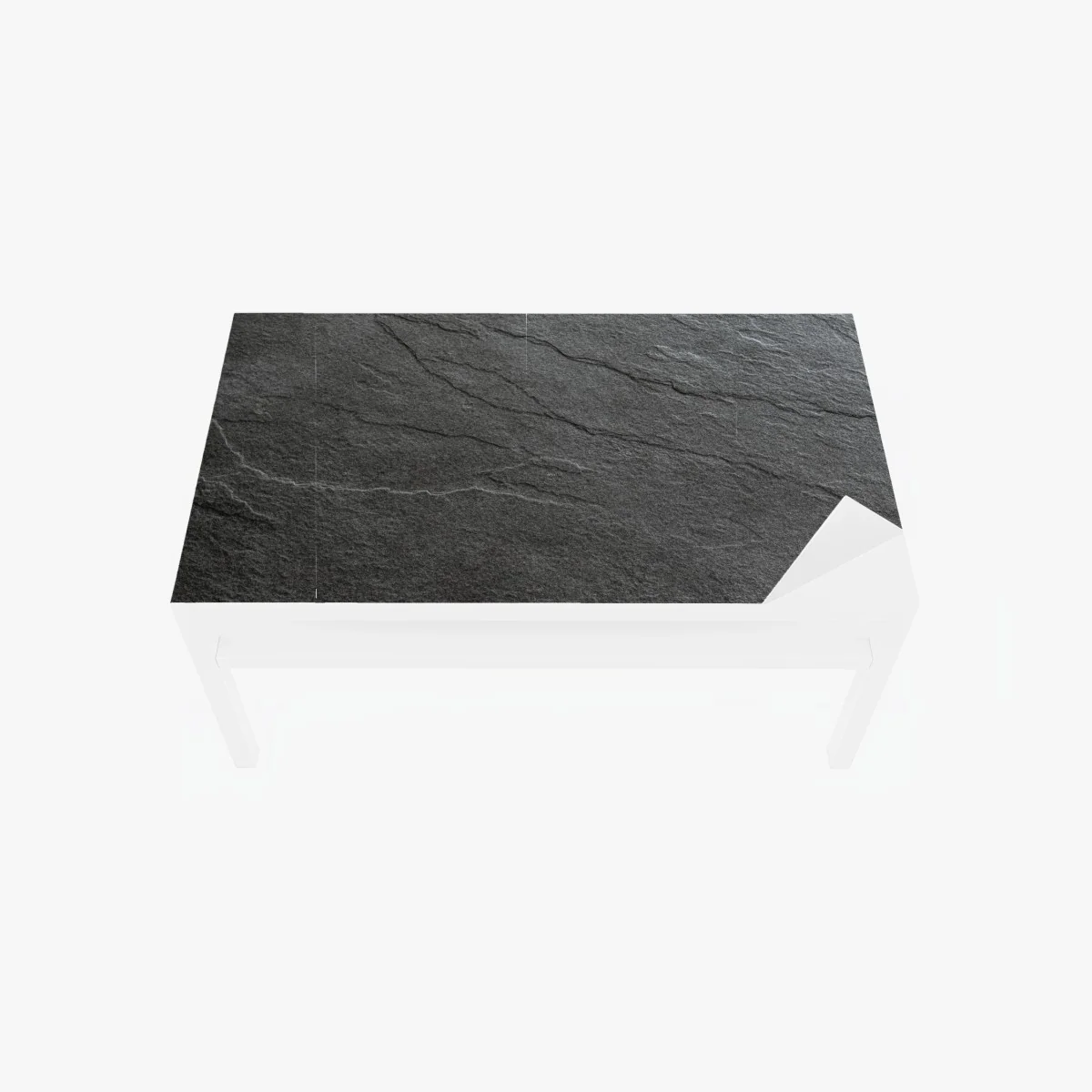 Tischaufkleber und Schreibtischaufkleber dunkle schiefertextur – Wallnifity® Tischaufkleber und Schreibtischaufkleber dunkle schiefertextur – Wallnifity®