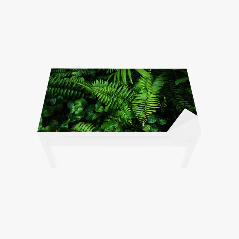 Tischaufkleber und Schreibtischaufkleber türkis wellenmuster für das interieur – Wallnifity®