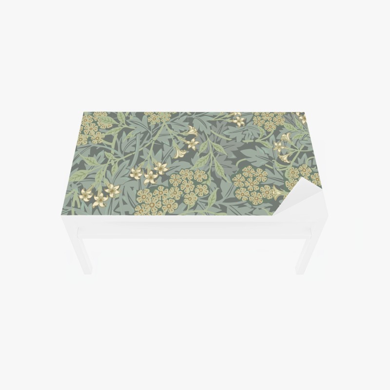 Tischaufkleber und Schreibtischaufkleber zitronenblüten botanisches muster – Wallnifity®