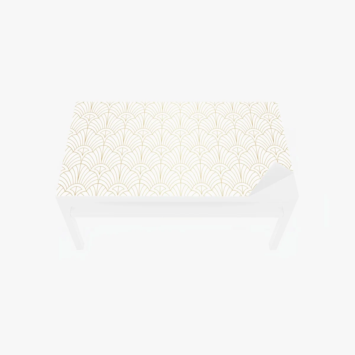 Tischaufkleber und Schreibtischaufkleber goldenes art deco muster – Wallnifity® Tischaufkleber und Schreibtischaufkleber goldenes art deco muster – Wallnifity®