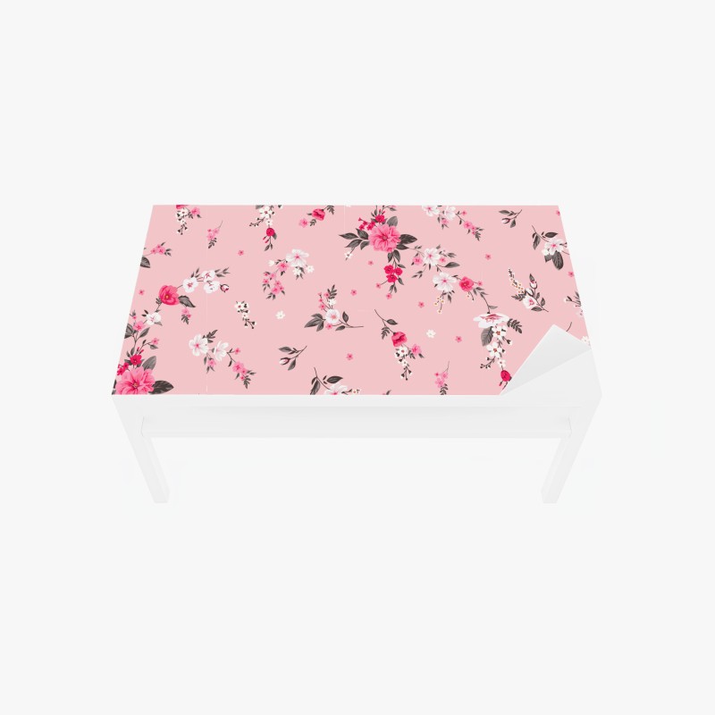 Tischaufkleber und Schreibtischaufkleber türkis wellenmuster für das interieur – Wallnifity®