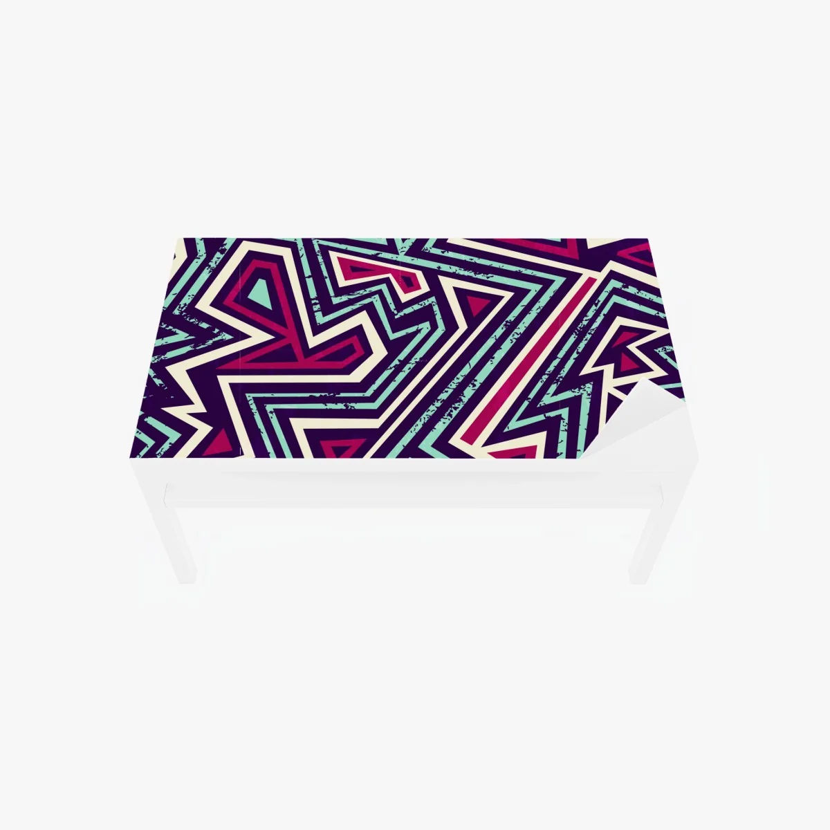 Tischaufkleber und Schreibtischaufkleber kräftiges geometrisches dreiecksmuster – Wallnifity® Tischaufkleber und Schreibtischaufkleber kräftiges geometrisches dreiecksmuster – Wallnifity®