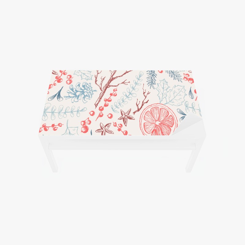 Tischaufkleber und Schreibtischaufkleber panorama von Bangkok bei dämmerung – Wallnifity®