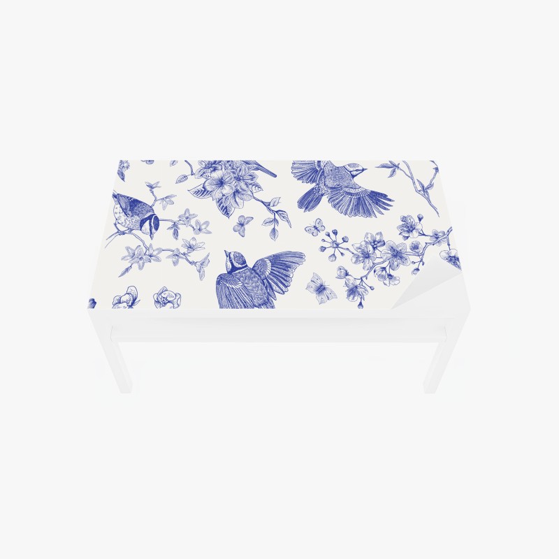 Tischaufkleber und Schreibtischaufkleber abendliches panorama von Las Vegas am strip – Wallnifity®