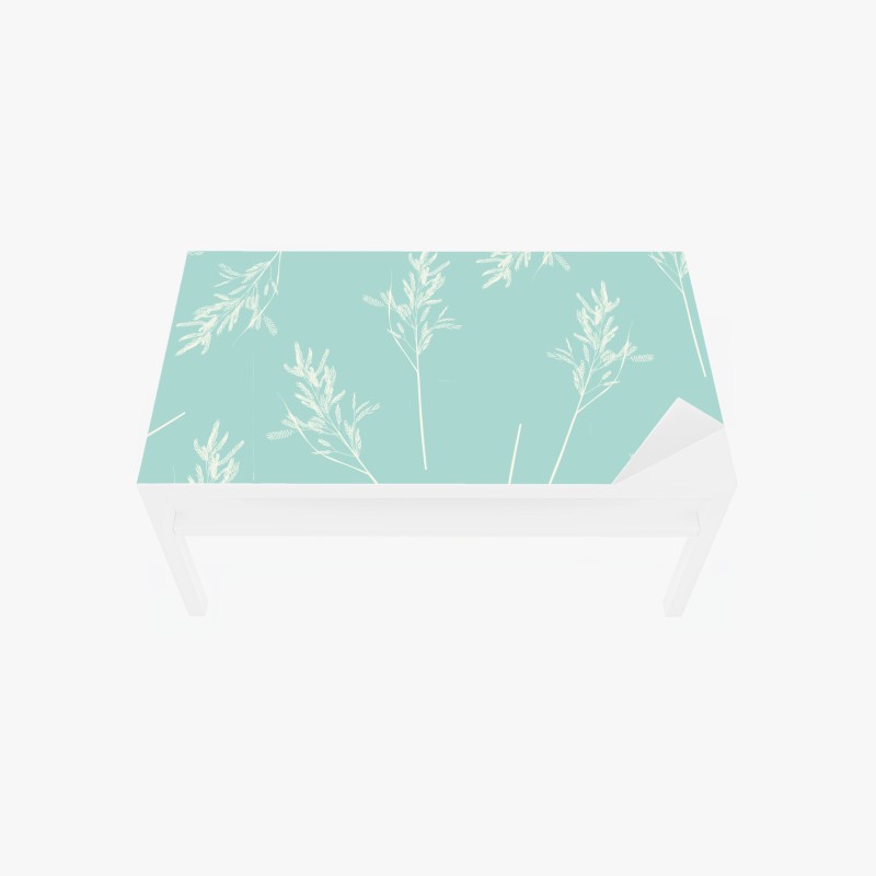 Tischaufkleber und Schreibtischaufkleber tropisches monstera-blattmuster – Wallnifity®