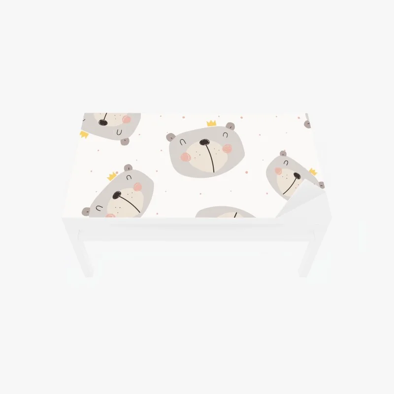 Tischaufkleber und Schreibtischaufkleber tropisches geometrisches vogelmuster – Wallnifity®