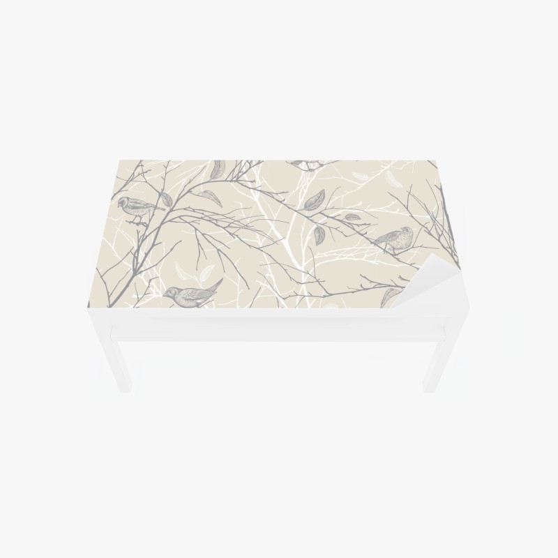 Tischaufkleber und Schreibtischaufkleber schwarzer marmor mit weißen adern – Wallnifity®