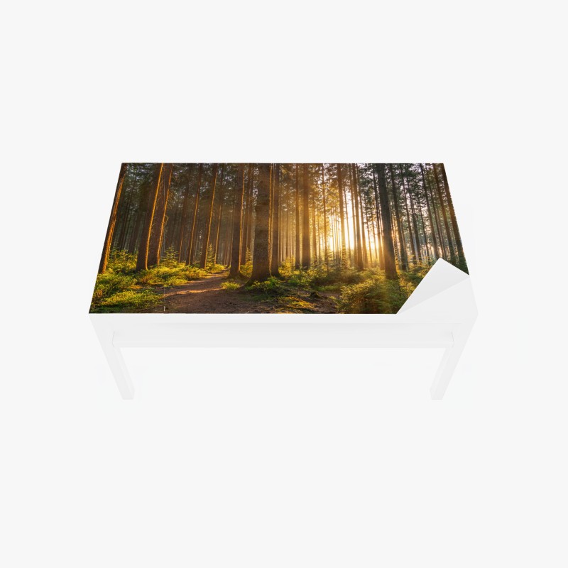 Tischaufkleber und Schreibtischaufkleber Assos küstenblick, Kefalonia – Wallnifity®