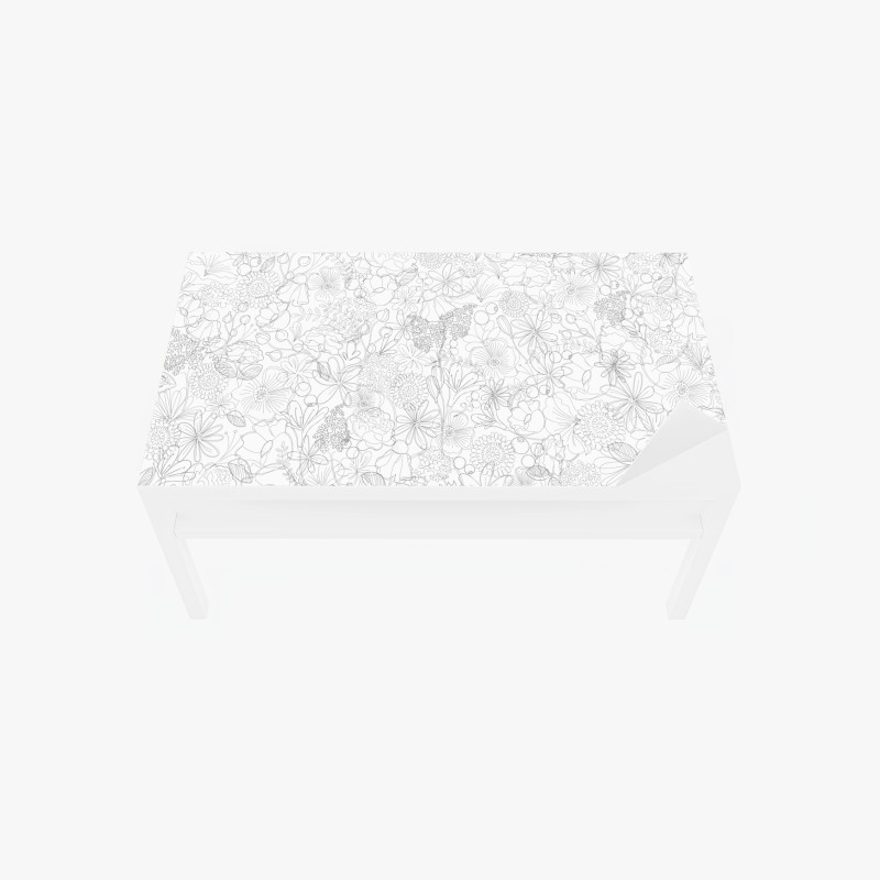 Tischaufkleber und Schreibtischaufkleber Assos küstenblick, Kefalonia – Wallnifity®