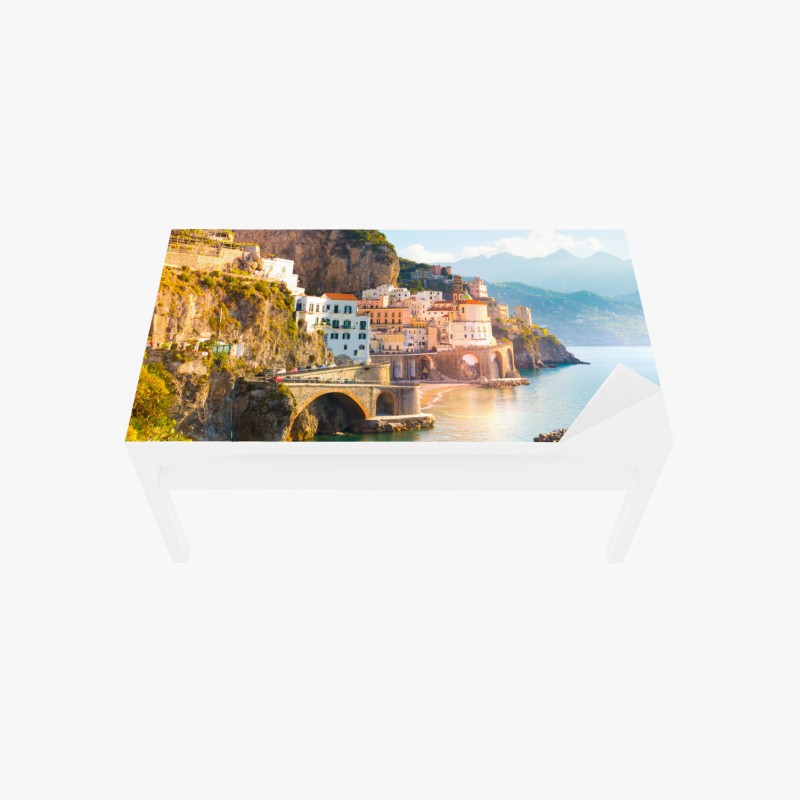 Tischaufkleber und Schreibtischaufkleber aquarellwale im pastellmuster fürs kinderzimmer – Wallnifity®