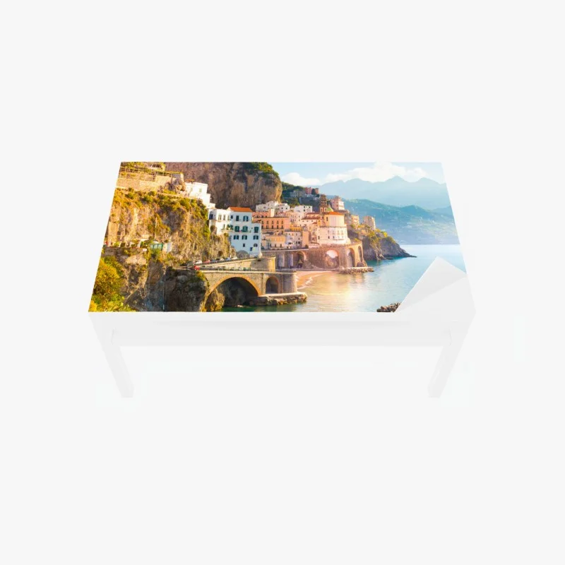 Tischaufkleber und Schreibtischaufkleber sonnige Amalfiküste