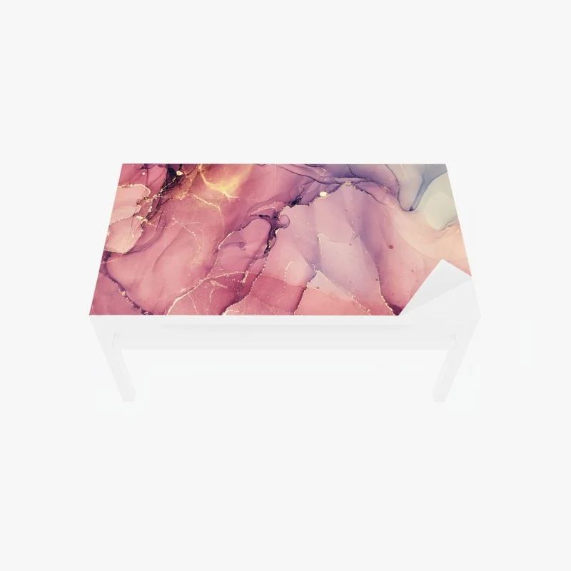 Tischaufkleber und Schreibtischaufkleber schwarzer marmor mit goldenen adern – Wallnifity®