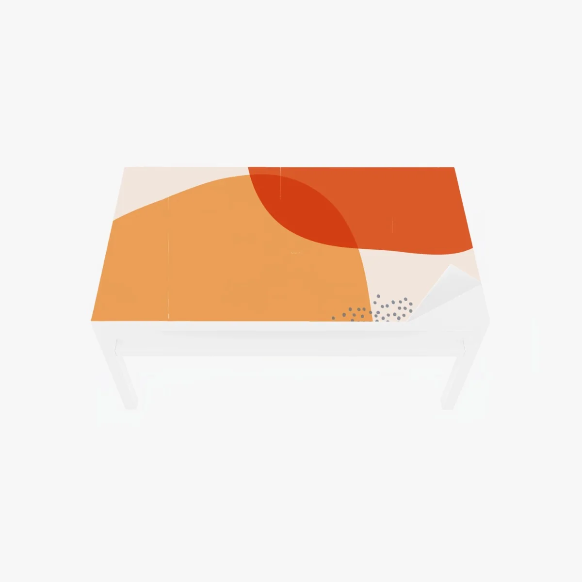 Tischaufkleber und Schreibtischaufkleber warme abstrakte formen – Wallnifity® Tischaufkleber und Schreibtischaufkleber warme abstrakte formen – Wallnifity®