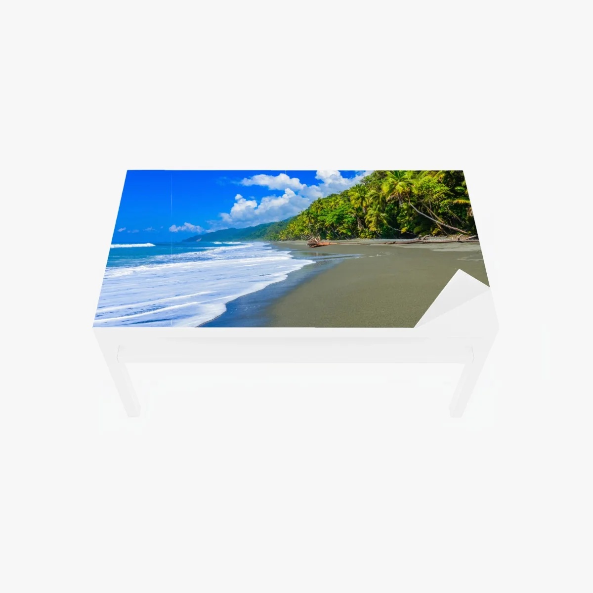 Tischaufkleber und Schreibtischaufkleber wilder strand bei Corcovado, Costa Rica – Wallnifity® Tischaufkleber und Schreibtischaufkleber wilder strand bei Corcovado, Costa Rica – Wallnifity®