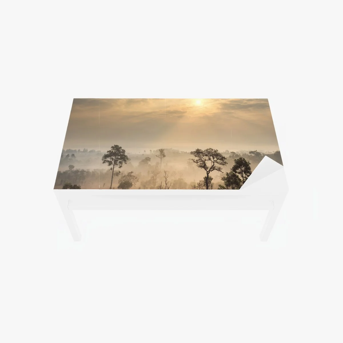 Tischaufkleber und Schreibtischaufkleber Thailand sawanne bei sonnenaufgang – Wallnifity® Tischaufkleber und Schreibtischaufkleber Thailand sawanne bei sonnenaufgang – Wallnifity®