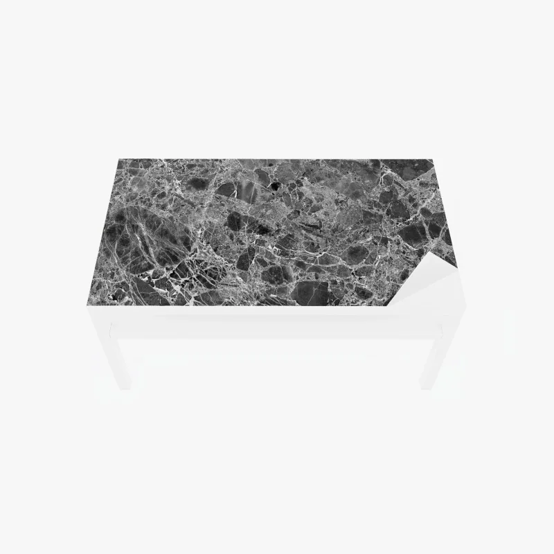 Tischaufkleber und Schreibtischaufkleber monochrome marmortextur