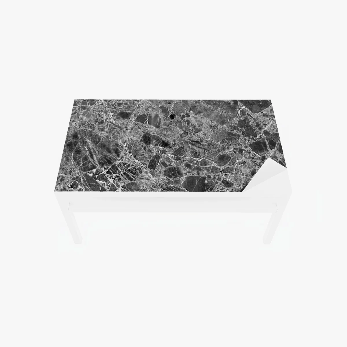 Tischaufkleber und Schreibtischaufkleber monochrome marmortextur – Wallnifity® Tischaufkleber und Schreibtischaufkleber monochrome marmortextur – Wallnifity®