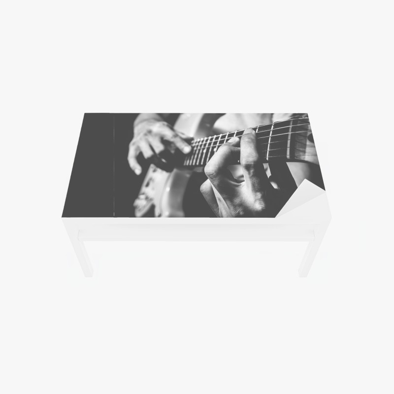 Tischaufkleber und Schreibtischaufkleber tropische türkisfarbene bucht panorama – Wallnifity®