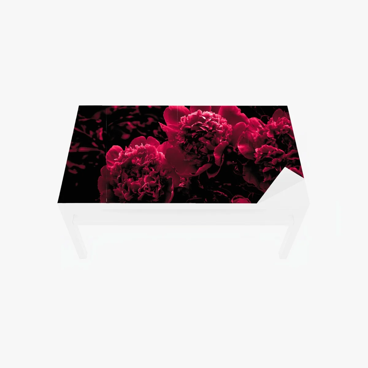 Tischaufkleber und Schreibtischaufkleber stimmungsvolle rosa pfingstrosen – Wallnifity® Tischaufkleber und Schreibtischaufkleber stimmungsvolle rosa pfingstrosen – Wallnifity®