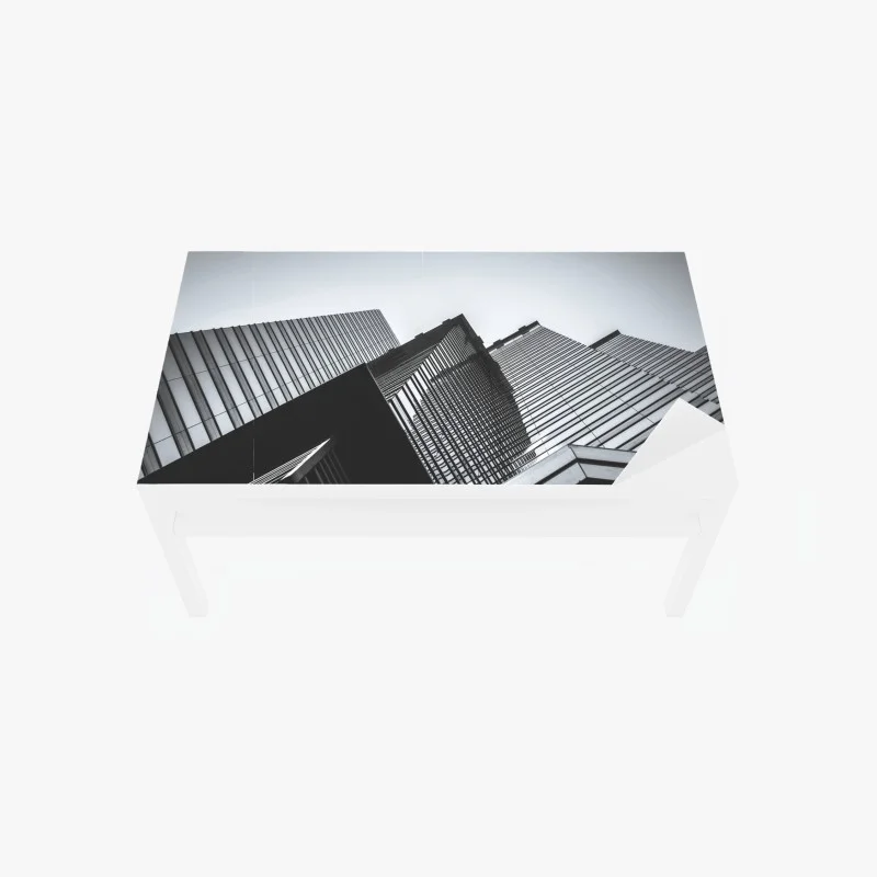 Tischaufkleber und Schreibtischaufkleber Hongkong hochhaus perspektive