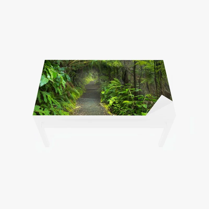 Tischaufkleber und Schreibtischaufkleber marineblau-beige ornament – Wallnifity®